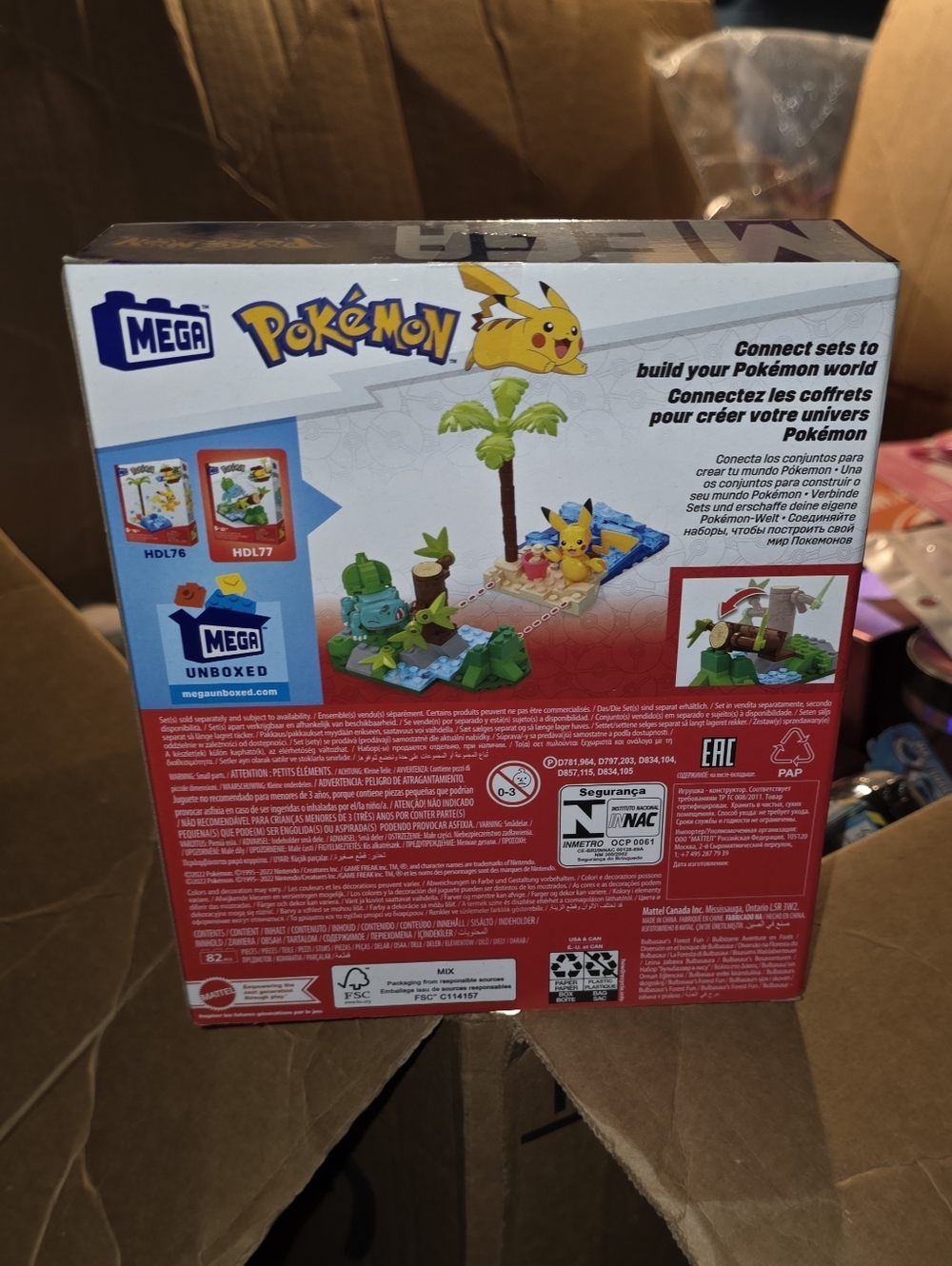 MEGA Pokémon Bulbasaur's Forest Fun Building Set - Picture 2 of 2